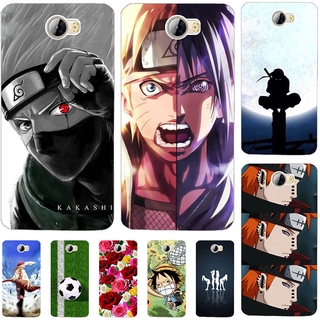 NARUTO เคสโทรศัพท์ซิลิโคนลายการ์ตูนนารูโตะสําหรับ Huawei Y5 Ii Y6 Ii Compact 5 . 0 Lyo - L21 Cun - L01 L02 L03