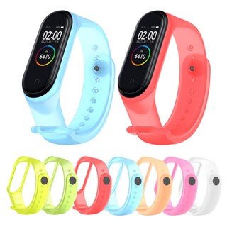 🥉Xiaomi Mi Band3/Band4 🥉Transparent สายเปลี่ยน สายเสริมรุ่นโปร่งแสง