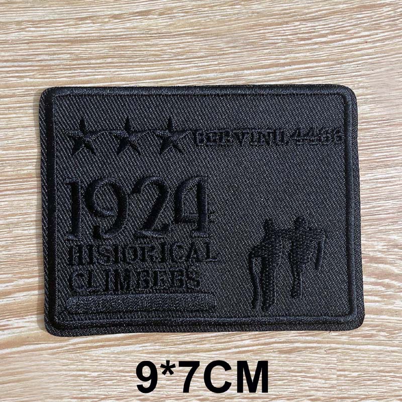 1pcs “SPORTS” “CLUB” ป้ายเย็บปักถักร้อยสีดํา Applique สติ๊กเกอร์ Self-Adhesive Patch,Easy Paste หรือตัดเย็บบนกระเป๋าเป้สะพายหลัง ราคา ถูกที่สุด ดีลบีเคเค แกลเลอรีภาพที่ 8