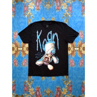 ผ้าฝ้าย 100%🎸KORN เสื้อวง Korn สินค้านำเข้า ลิขสิทธิ์แท้S-3XL