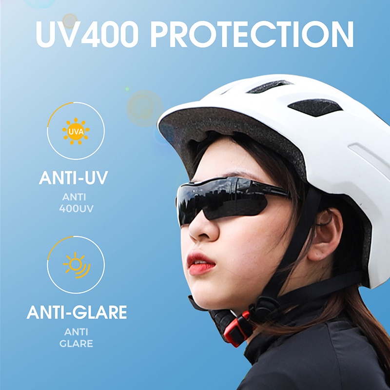 WEST BIKING نظارة مستقطبة UV400 لركوب الدراجات — صورة 2
