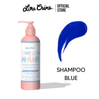 (ส่งฟรี) Lime Crime Unicorn Hair Color Shampoo สี Blue แชมพู สำหรับผมทำสี