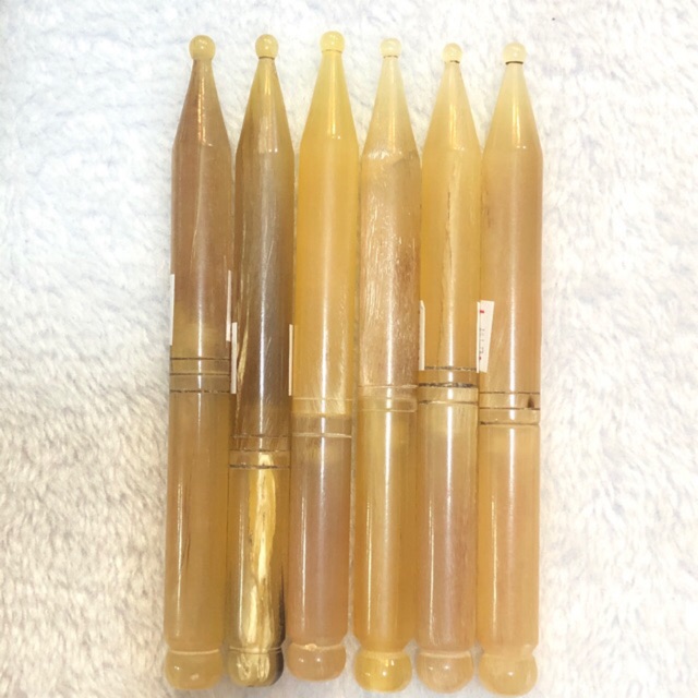 พร้อมส่ง🌿 แท่งกดจุดเขาจามรี หรือกัวซาสะกิดเส้น กัวซา ( Gua Sha Yak Stick) ทำจากเขาจามรีแท้ 100%