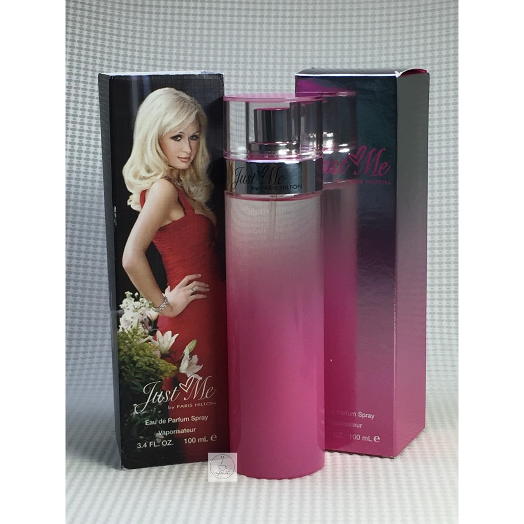 น้ำหอมผู้หญิงของแท้ Paris Hilton รุ่น Just me ขนาด 100 ml. EDP รับประกันของแท้ 100 %