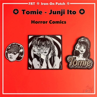 Junji Ito Horror Comics - Tomie Uzumaki แผ่นแพทช์เหล็ก Diy สําหรับเย็บปักตกแต่งเสื้อผ้า 1ชิ้น