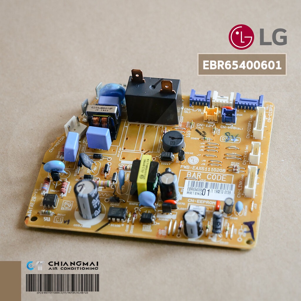 EBR65400601 แผงวงจรแอร์ LG แผงบอร์ดแอร์แอลจี แผงบอร์ดคอยล์เย็น (รหัสกล่องอะไหล่ AGF30581704)
