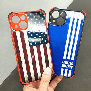 พร้อมส่งเคสมือถือ i6/6+/7/8/7+/8+/XR/11/13/13Promax เคสมือถือขอบสีมุมกันกระแทก กันเลนส์กล้อง ลายเท่