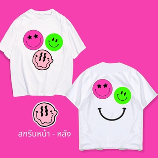 เสื้อยืด ลายหน้ายิ้ม SMILEY