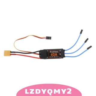 Curiosity 40A Brushless Esc มอเตอร์ Xt60 ปลั๊ก Rc เฮลิคอปเตอร์เครื่องบินของเล่น