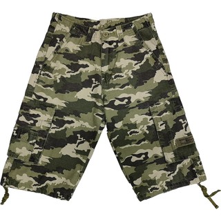 กางเกงคาร์โก้ขาสั้น PantsStation68 พิมพ์ลายพราง AR13 CARGO SHORTS CAMO