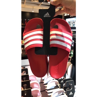 Adidas adilette Shower 💯✅ สีแดงขาว