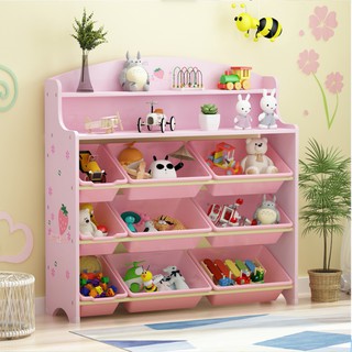 พร้อมส่ง ชั้นวางของเล่น ชั้นวางของเด็ก Toy shelf