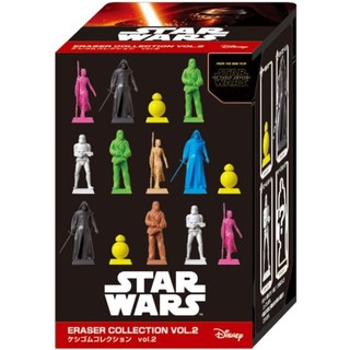 Gashapon Box Disney Model Star Wars Eraser Collection Vol.2 - กล่อง ดิสนีย์ โมเดล สตาร์ วอร์ส อีเรเซอร์ คอลเลคชั่น ชุด 2