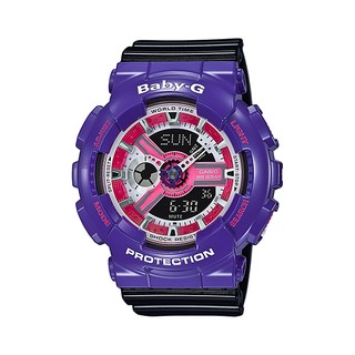 นาฬิกา Casio Baby-G Standard ANALOG-DIGITAL Neo Color series รุ่น BA-110NC-6A ของแท้ รับประกัน1ปี