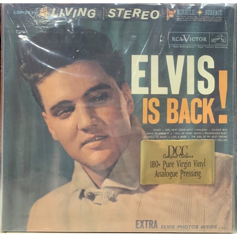 แผ่นเสียง ELVIS PRESLEY "DCC  Press / LP / Vinyl"