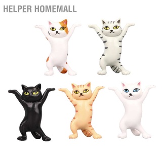 [คลังสินค้าใส]Helper Homemall ขาตั้งหูฟัง รูปแมวน่ารัก สําหรับตกแต่งบ้าน