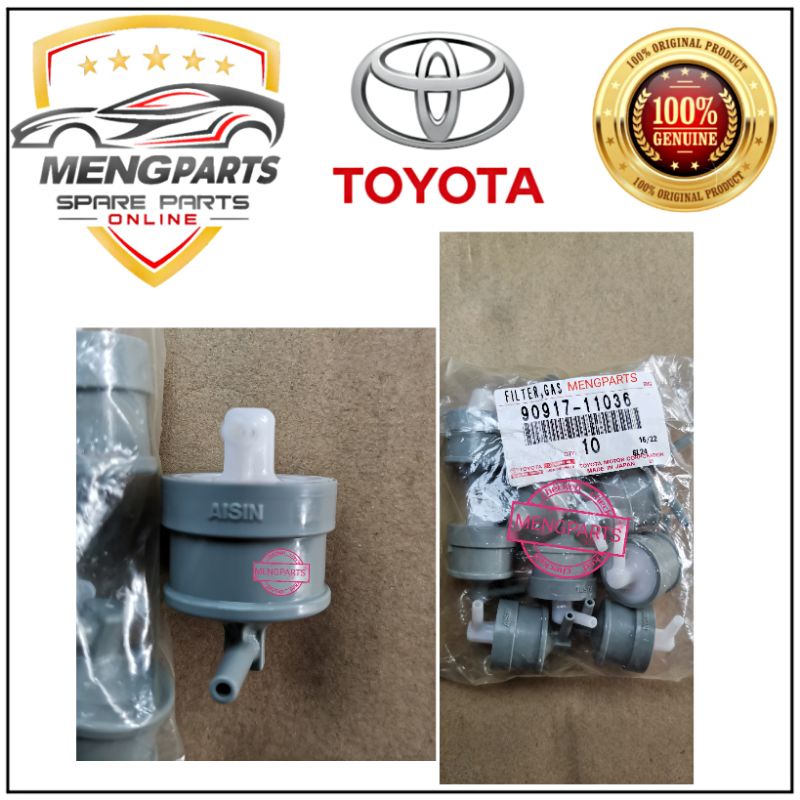 TOYOTA HILUX KUN25 กรองแก๊ส 90917-11036 VIGO KUN26 FORTUNER HIACE KDH200 PRADO KZJ95