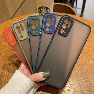 เคสโทรศัพท์มือถือ แบบใส ผิวด้าน กันกระแทก ป้องกันเลนส์กล้อง สําหรับ Xiaomi Redmi Note 10 10s 9 9T 9S 8 7 6 5 Pro Max