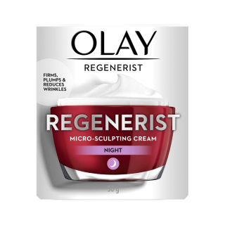 OLAY Regenerist Micro-Sculpting Night Cream โอเลย์ครีมลดริ้วรอย กลางคืน 50 กรัม