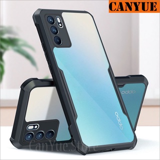 OPPO Reno7 SE Reno6 Z (5G) Reno5 Pro Reno4 F Reno7Pro Reno7Z Reno6Z Reno5Pro Reno4Pro Reno5F Reno4F / Reno 7 6 5 4 Pro F Z 7Z 7Pro 6Z 5Pro 5F 4Pro 4F Shockproof Phone Casing Hard Acrylic Case Clear Back Cover Anti Fall Protective Airbag Shell Soft TPU