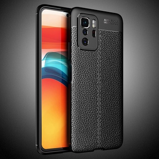 เคสโทรศัพท์มือถือหนัง ซิลิโคนนิ่ม กันกระแทก สําหรับ Xiaomi Poco X3 GT 5G