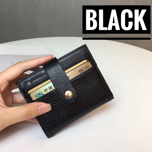 ✨พร้อมส่ง✨กระเป๋าสตางค์ หนังวัวแท้ ใบสั้น #5608