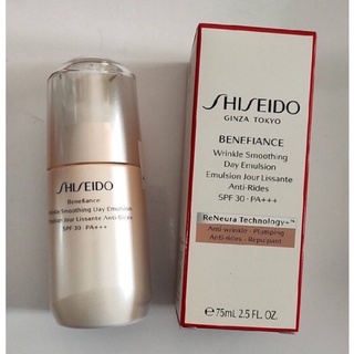 Shiseido Benefiance Wrinkle Smoothing Day Emulsion  75 ml(ฉลากไทย ผลิต 12/2021 ค่ะ)