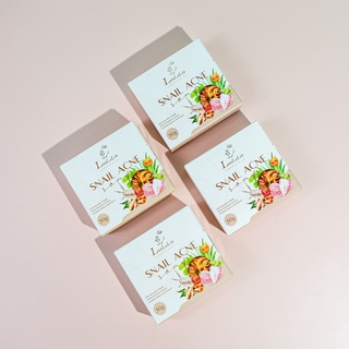 Lunlalin Snail Acne Soap สบู่ล้างหน้า ลดสิว คุมความมัน กระจ่างใส