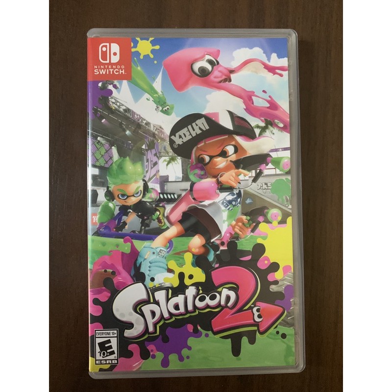 Splatoon 2 Nintendo Switch มือ2 ใหม่กริ๊บ ⭐️ไม่มีรอยเลย ซื้อมาจาก Nadz ปิ่นเกล้า ส่งฟรี!  เคยเล่นไปค