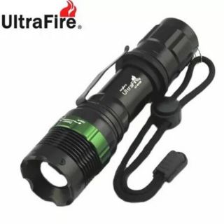 ไฟฉาย Ultrafire T6 SL-A15 ไฟสว่างมาก ปรับซูมได้ อุปกรณ์ครบชุด