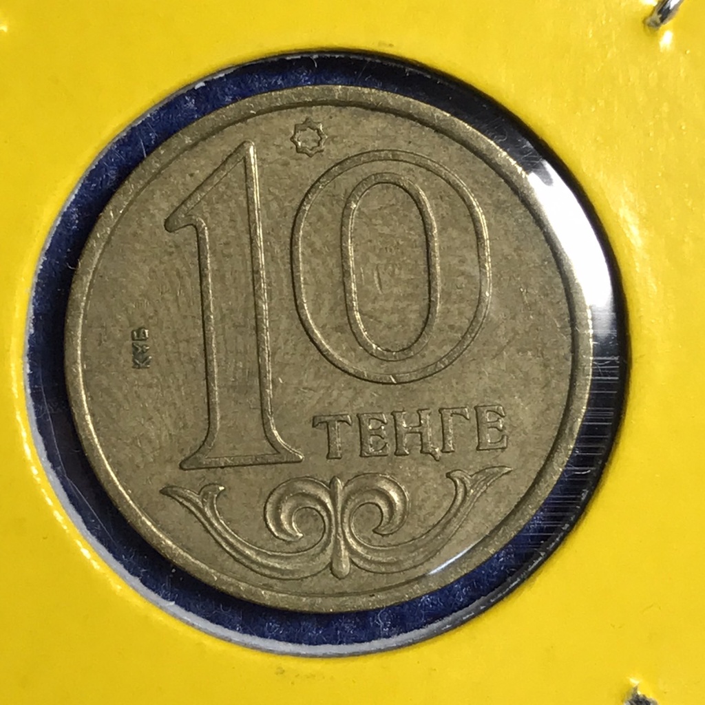 เหรียญเก่า#14608 ปี2012 KAZAKHSTAN 10 TENGE เหรียญต่างประเทศ เหรียญหายาก เหรียญสะสม