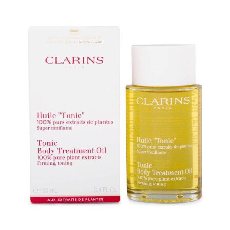 น้ำมันบำรุงผิว Clarins Huile Tonic Body Treatment Oil 100ml.