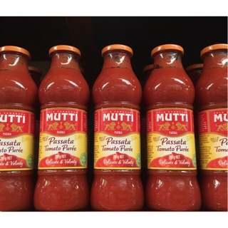 #คีโต  มูตติเนื้อมะเขือเทศบดละเอียดเข้มข้น  700 กรัม Mutti Passata Tomato Puree