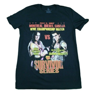 Wwe Wrestleia Survivor Series Hart. เสื้อยืด พิมพ์ลาย Shawn Michaels Black S สําหรับผู้ชาย