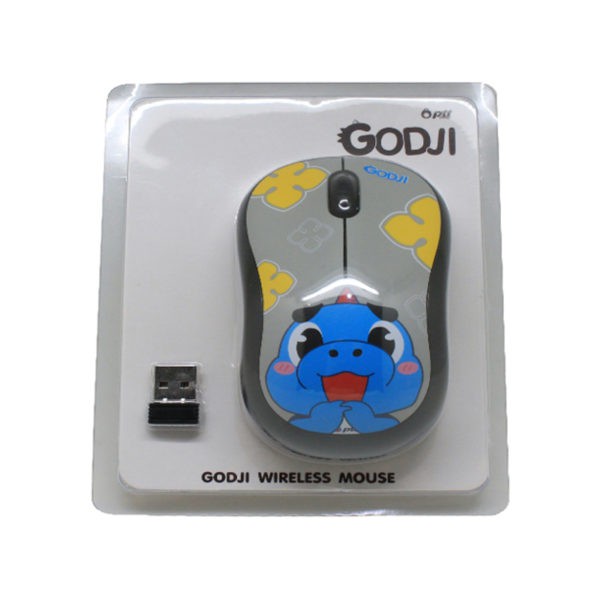 💟ของพรีเมี่ยม Godji 💟 Mouse Wireless Godji By PTT เม้าส์ไร้สาย ก็อตจิ ก็อดจิ ปตท. ของลิขสิทธิ์แท้ ของใหม่ในแพ็ค