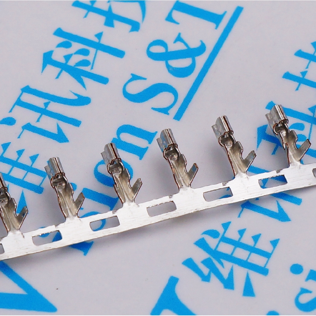 ((10 ชิ้น) Ph2.0 ขั้วโลหะ Cold Pressed Reed 2.0MM เทอร์มินัลลวดกดเครื่อง