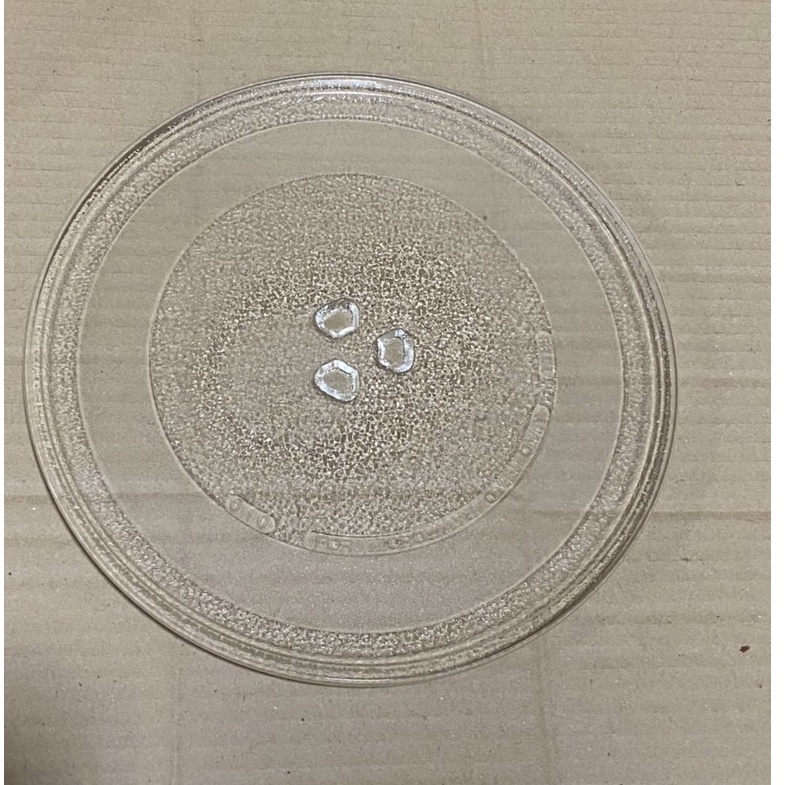 จานไมโครเวฟ SHARP ขนาด 25.5 cm.รุ่นR-2200F,R-752PMR,R2201F-K ฯลฯ #อะไหล่ #อะไหล่ไมโครเวฟ #จานไมโครเว