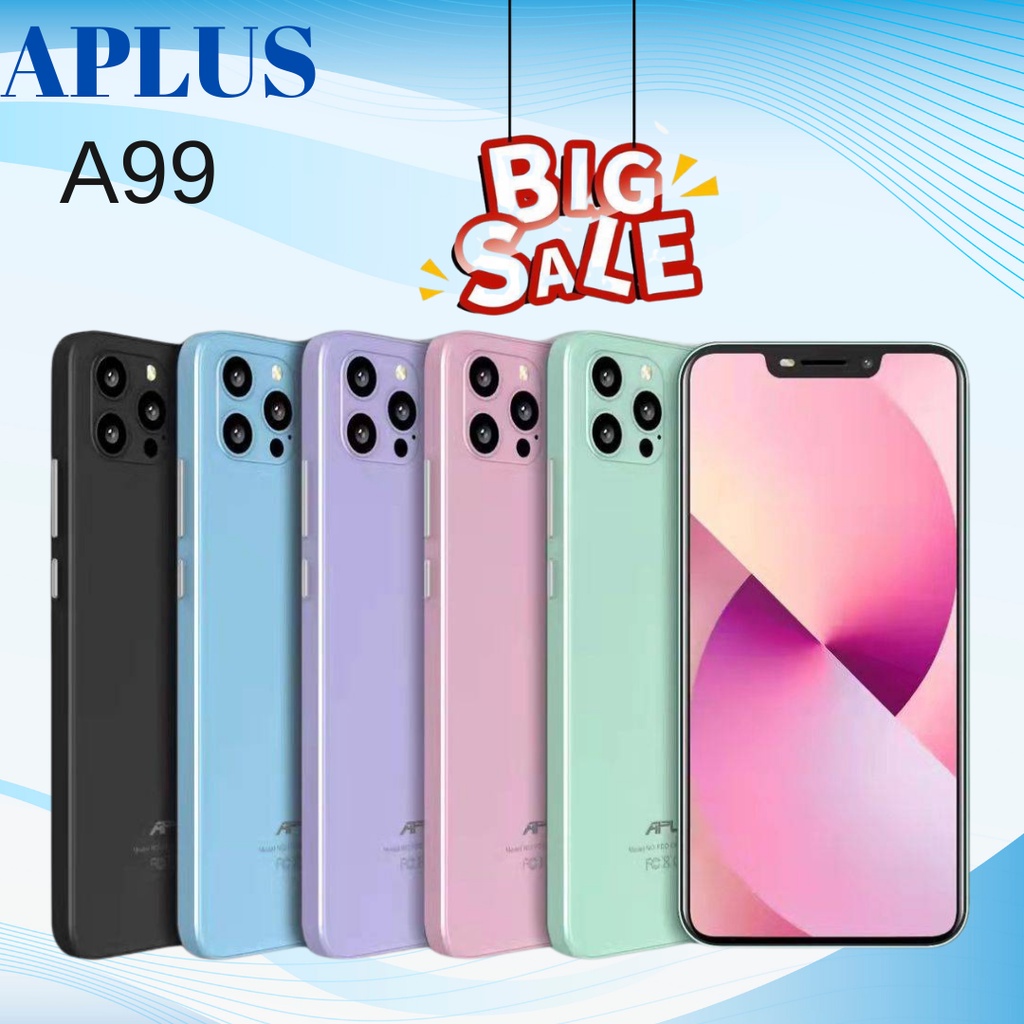 โทรศัพท์Aplus A99  Android จอ6.0นิ้ว 4G (3GB RAM /32GB ROM) Dual SIM,4800MAh