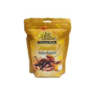 นัท วอล์คเกอร์ อัลมอนด์เคลือบคาราเมลรสกาแฟ 120 ก. Nut Walker Coffee Caramel Almonds 120 g.