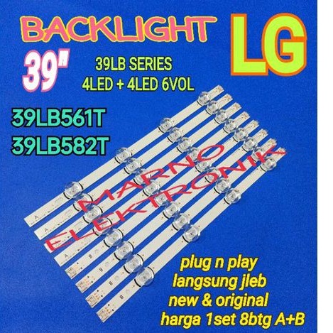LG 39 INCH LED TV BACKLIGHT 39LB561T 39LB582T 40IN 30LB561 39LB582