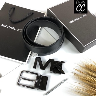 (แท้ 💯%‼ Factory ไม่ใช่งานออก Shop) MI CHAEL KORS Belt and Buckle Set