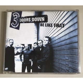 ซีดีซิงเกิ้ล ลิขสิทธิ์ มือ 2 สภาพดี...179 บาท “3 Doors Down” ซิงเกิ้ล "Be Like That" แผ่นหายาก Made in EU