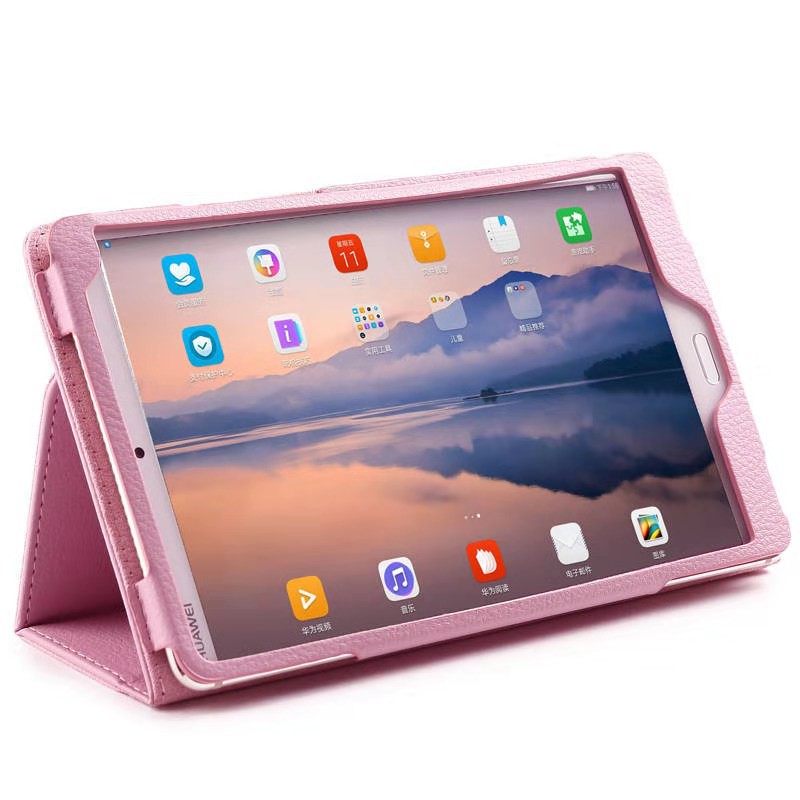 Samsung Galaxy Tab A 8.0 SM-T290 T295 2019 Ultra อุปกรณ์เสริมแท็บเล็ต เคสหนัง แบบบาง ขาตั้ง แฟชั่น Android มือถือ - รูปที่ 2