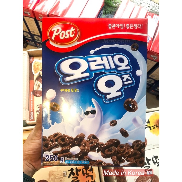 พร้อมส่ง Oreo O’s 🇰🇷ซีเรียลโอรีโอ้ Oreo Cereal จากเกาหลี