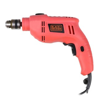 สว่านกระแทก BLACK&amp;DECKER TB555-B1 10 มม. 550 วัตต์ IMPACT DRILL BLACK&amp;DECKER TB555 B1 10MM 550W