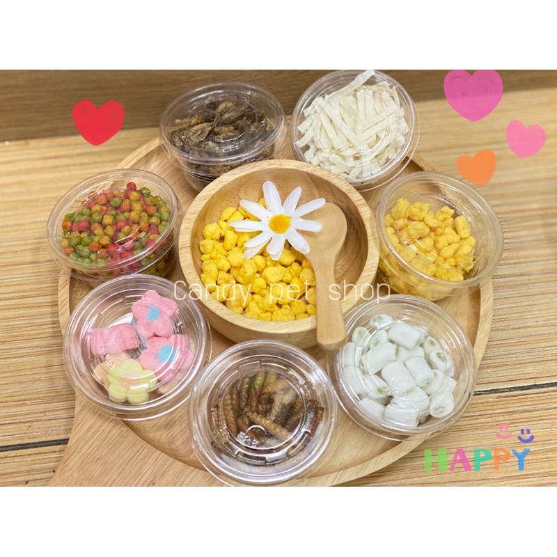ขนมแฮมเตอร์แบ่งขาย 10฿ สำหรับแฮมเตอร์ ชูก้า กระรอก แบบทดลอง🐹