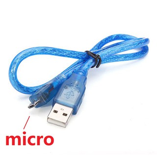 สายชาร์จแอนดรอยด์ Micro USB to USB 2.0 Data / Charger Cable 30CM