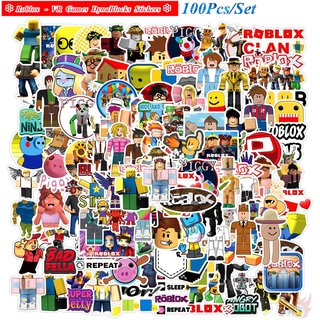 100Pcs/Set ❉ Roblox Series A VR Games DynaBlocks สติ๊กเกอร์ ❉ DIY Fashion Luggage Laptop Skateboard Decals Doodle สติ๊กเกอร์