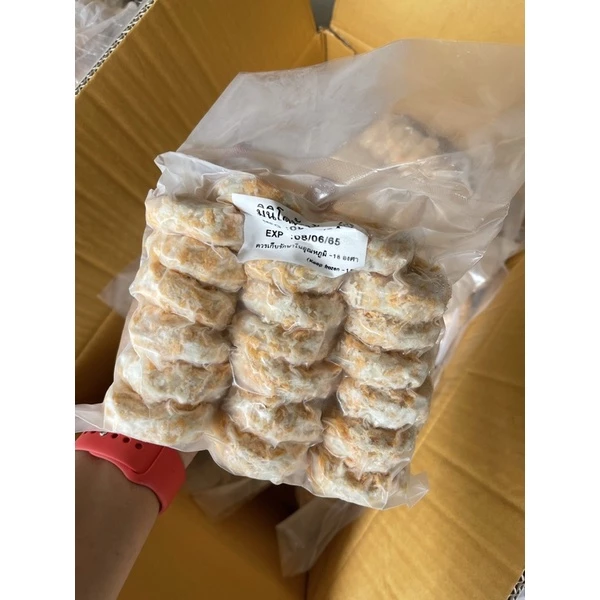 มินิโดนัทกุ้ง 20ชิ้น พร้อมส่ง🍤 โดนัทกุ้ง กุ้งเน้นๆ โดนัทกุ้ง พรีเมี่ยม 🚛เหมาค่าส่ง ฟรีกล่องโฟม!! ทุกจังหวัดทั่วไทย🎉 thumbnail 6