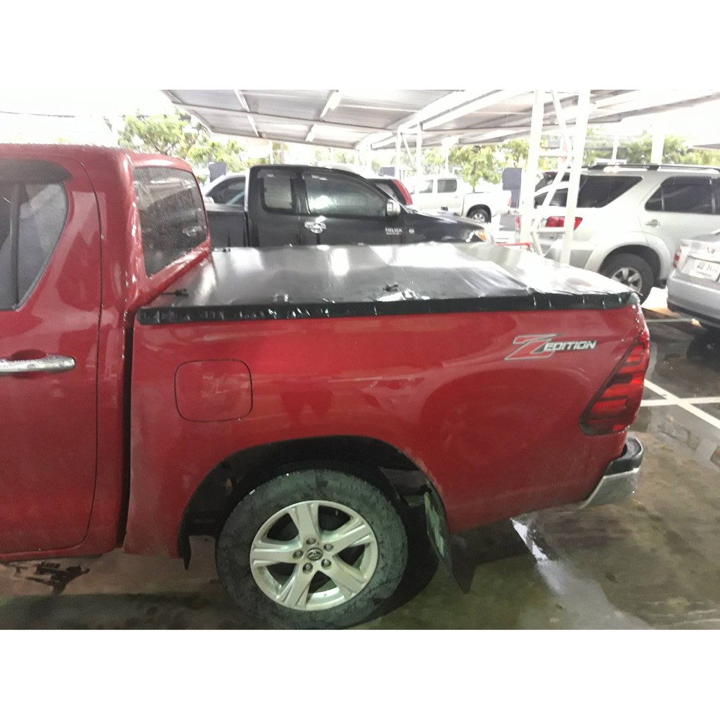 ผ้าใบปิดกระบะ REVO ยี่ห้อ HOOKLOCK  โรงงานขายเอง ดี ทน ถูก - รูปที่ 5